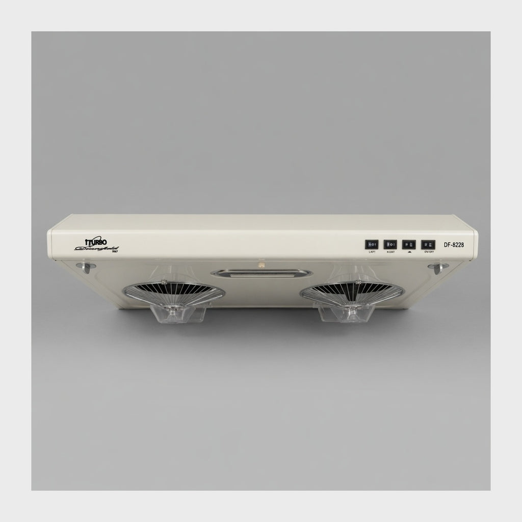 DF-8228W 白色按鈕式抽油煙機