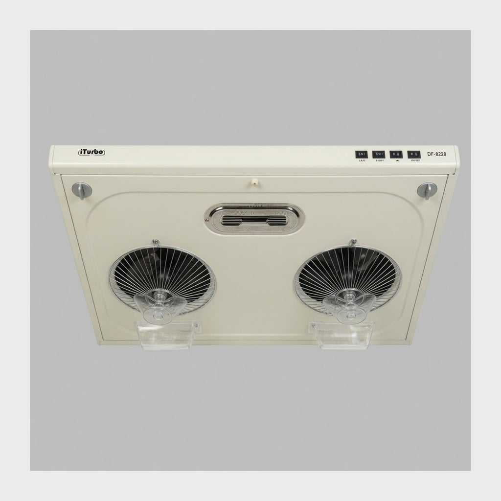 DF-8228W 白色按鈕式抽油煙機
