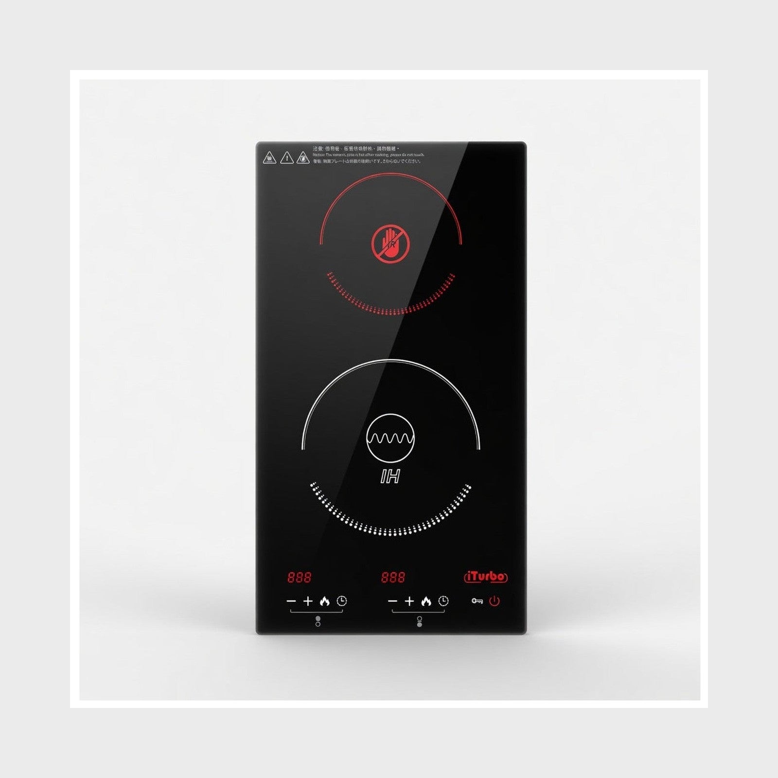 IT-688-CL 電磁電陶爐（直立雙頭）